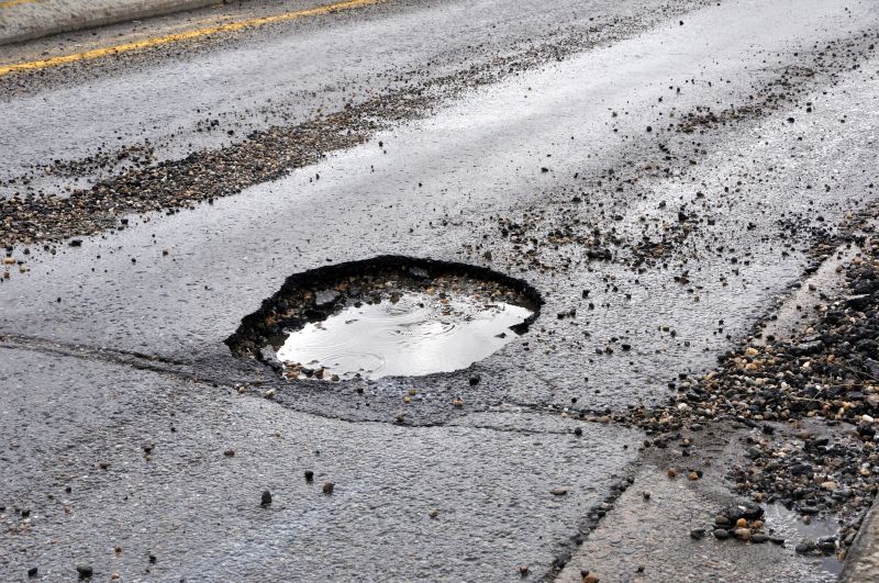 Asphalt Pothole Filling