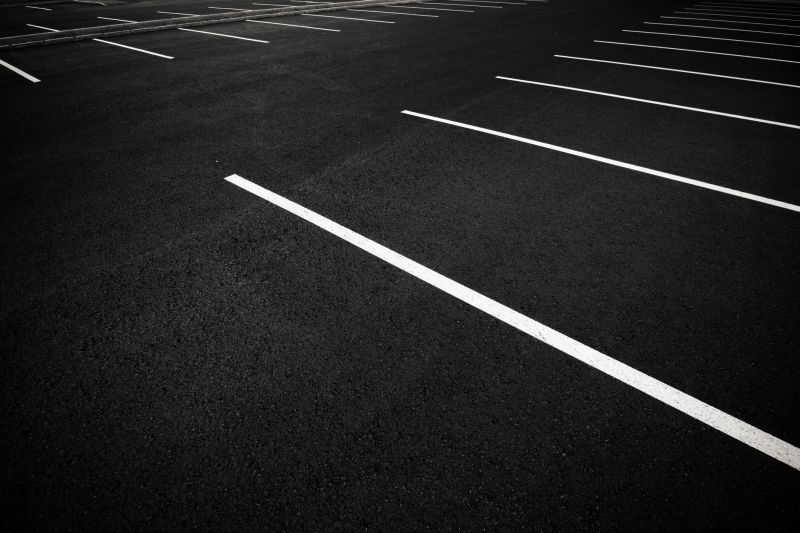 Resurfaced Parking Lot